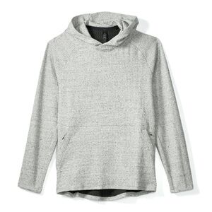 Lululemon At Ease Men's Gray Textured Hoodie